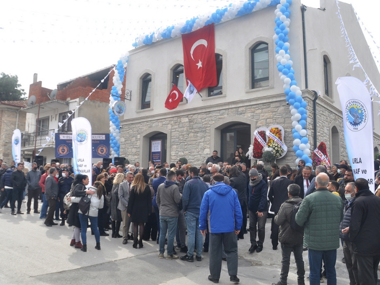 Urla'da Esnaf ve Sanatkarlar Odası Yeni Binasında Hizmet Verecek