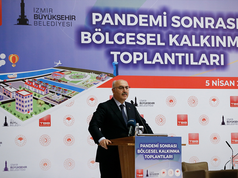 Pandemi Sonrası Bölgesel Kalkınma Toplantılarının Beşincisi İzmir'de Yapıldı