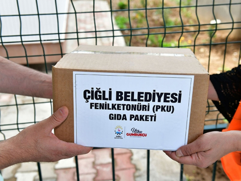 Çiğli Belediyesi'nden Fenilketonüri Hastalarına Düşük Proteinli Gıda Desteği