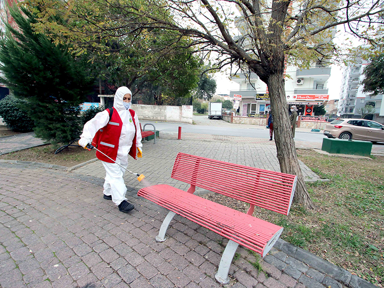 Bayraklı Belediyesi, 86 Bin Noktayı Dezenfekte Etti 