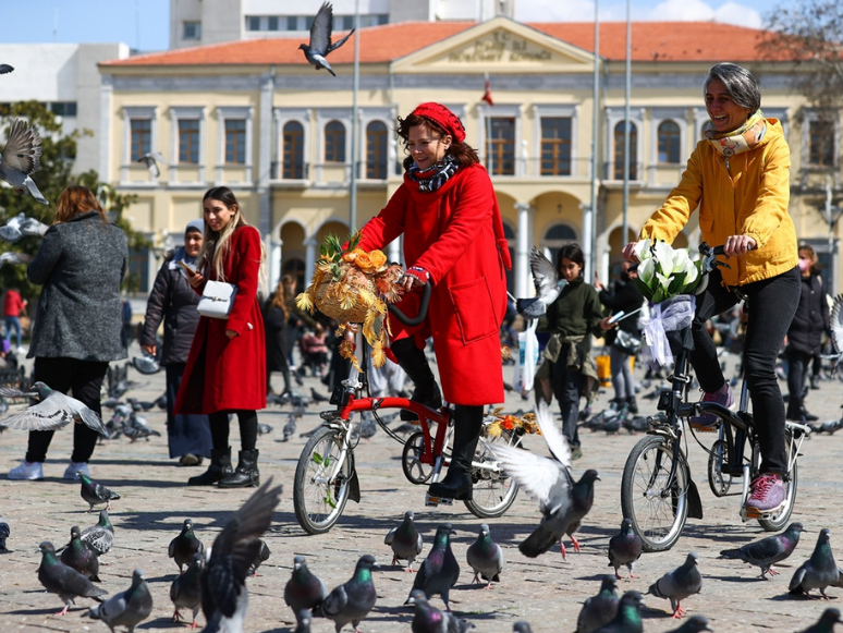 Süslü Kadınlar Bisiklet Turu'na Birleşmiş Milletler Ödülü