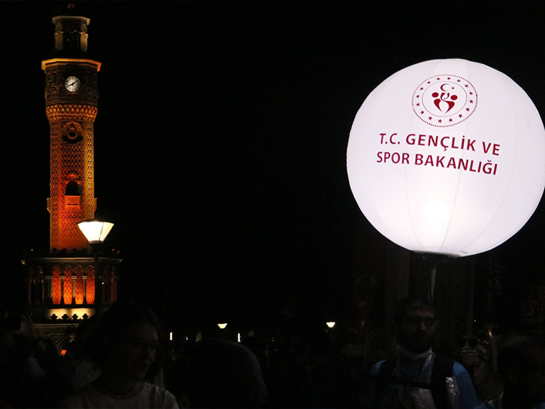 İzmir'de Avrupa Spor Haftası Etkinliği Düzenlendi