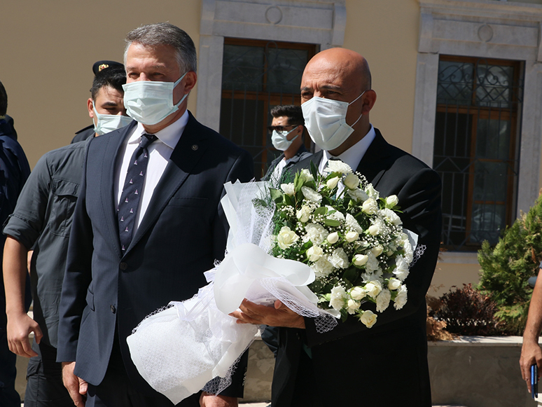 İzmir İl Emniyet Müdürlüğüne Atanan Mehmet Şahne, Göreve Başladı