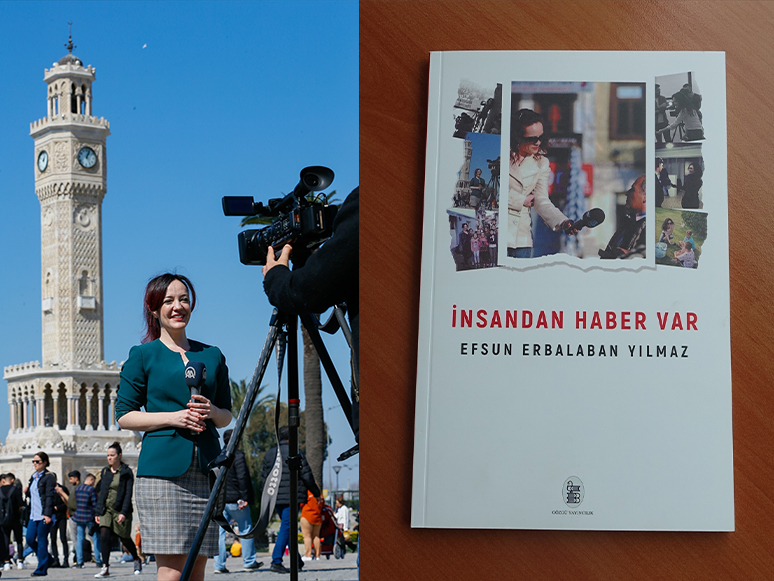 İzmirli Gazeteci Efsun Yılmaz, Yaşam Haberlerini Kitaplaştırdı