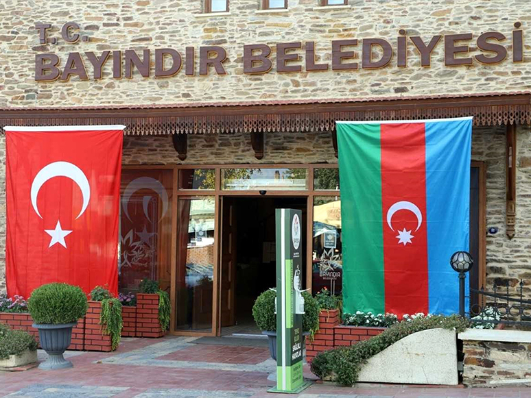 Bayındır Belediyesi'nden Azerbaycan'a Destek