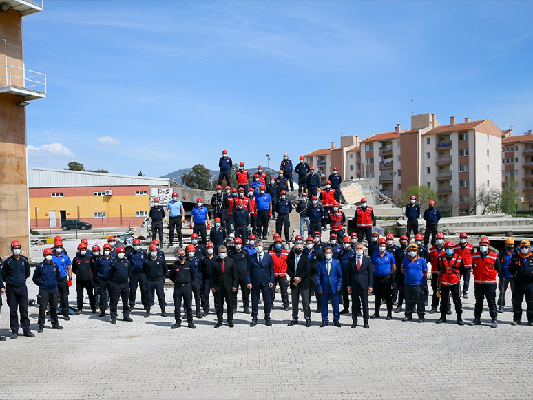 Cezaevi Personelinden Oluşan CEKUT Afetlerde Hayat Kurtaracak