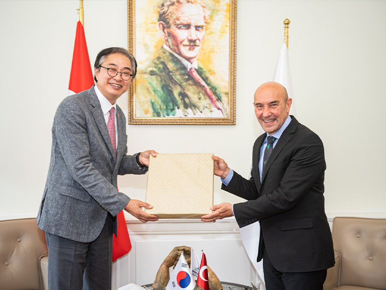 Kore’nin Ankara Büyükelçisi Soyer'i Ziyaret Etti