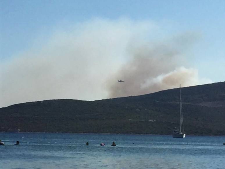 Menderes ve Urla’da Yangın Paniği