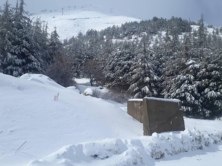 Bozdağ'da Kar Kalınlığı 50 Santimetreye Ulaştı