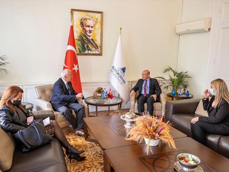 Yunanistan’ın Ankara Büyükelçisi Soyer’i Ziyaret Etti