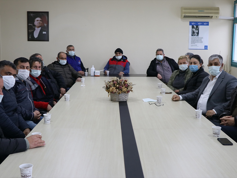 İzmir Balıkçı İş Adamları Derneğinde, Şahin Çakan Güven Tazeledi