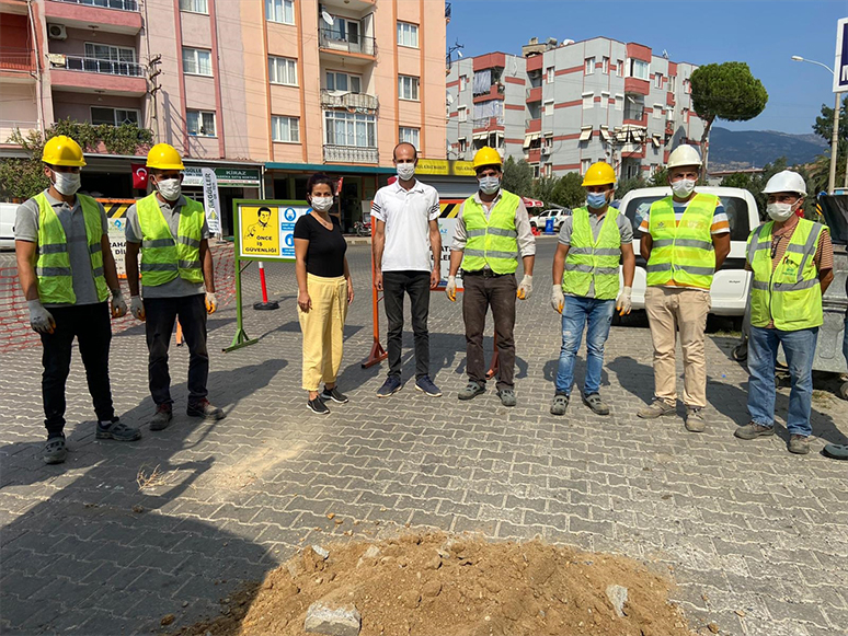 Kiraz'da Doğalgaz Çalışmaları Başladı