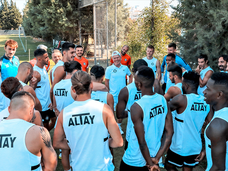 Altay, Alanyaspor Maçının Hazırlıklarını Sürdürdü