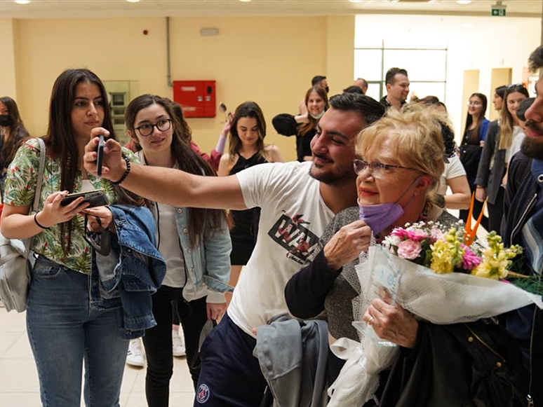 Nevra Serezli, Ege Üniversitesi İletişim Fakültesi Öğrencileriyle Buluştu