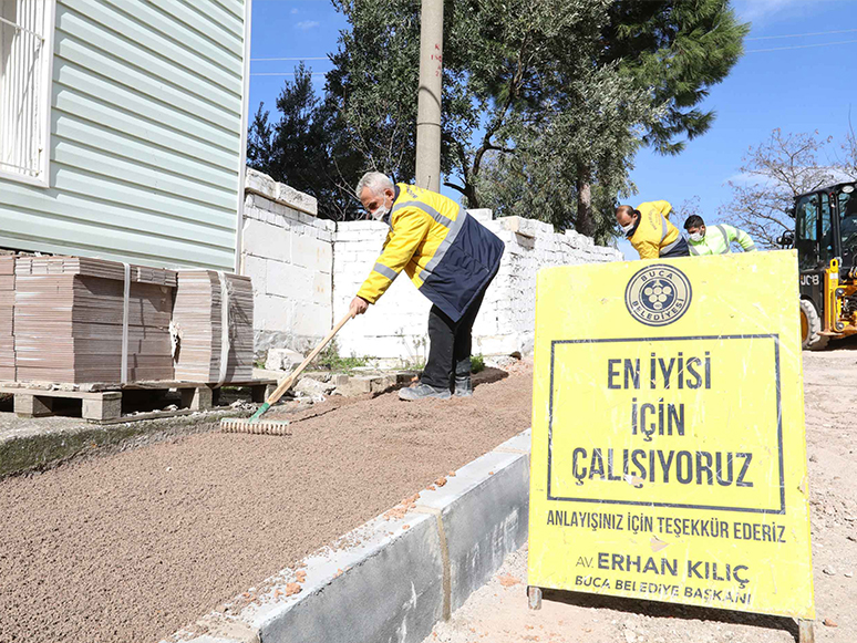 Buca Belediyesi, Kentin Sokaklarını İlmek İlmek Yeniliyor