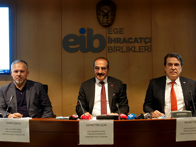 Ege Yaş Meyve Sebze İhracatçıları Birliği 2021'de Rekor İhracat Bekliyor