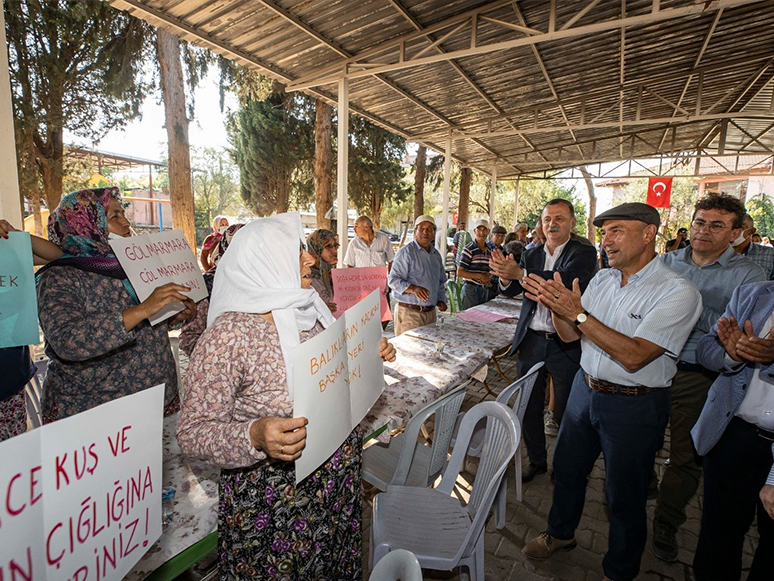 Soyer’den Gölmarmara Gölü’ne Hayat Verecek Hamle