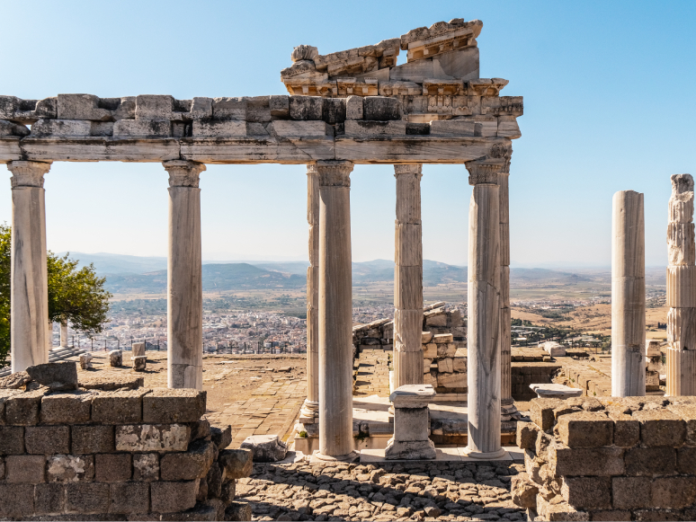 İzmir Bergama Gezilecek Yerler Haritası