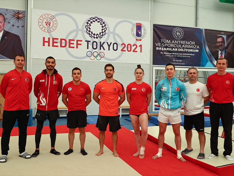 Milli Cimnastikçiler Tokyo Olimpiyatları'nda Madalya Kovalayacak