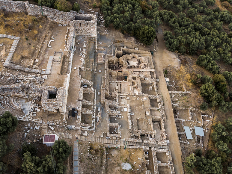 Metropolis Antik Kenti Kazılarında Birbiriyle Bağlantılı 4 Sarnıç Bulundu