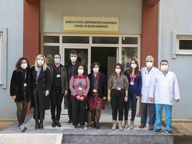 Dokuz Eylül Üniversitesi Hastanesinde Covid-19 İzlem Merkezi Kuruldu